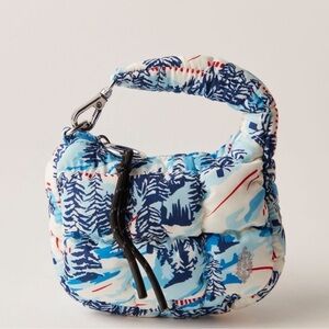 NWT Free People x FP Movement Quilted Printed Micro Pouch